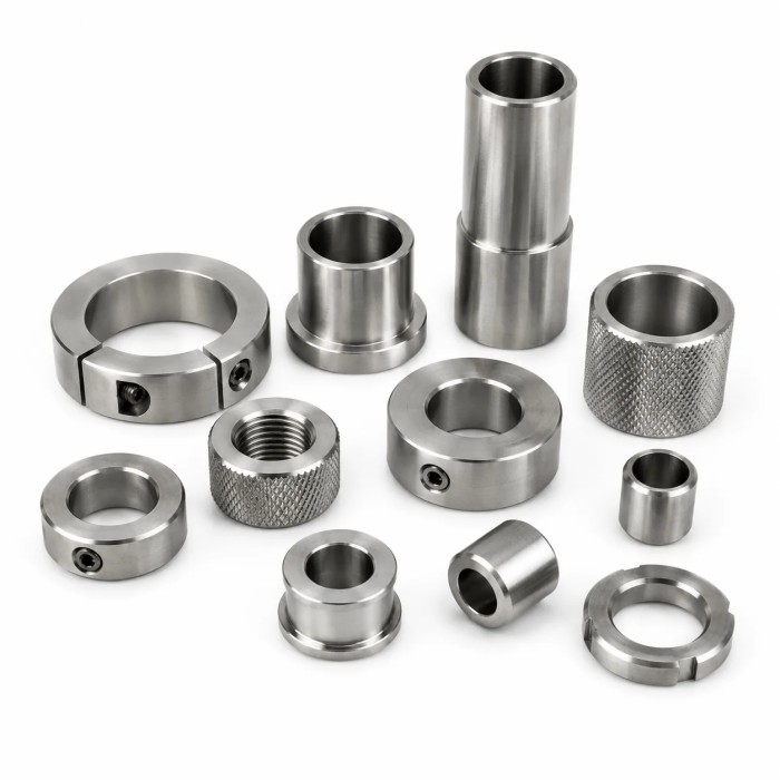 CNC-koneistetut holkit